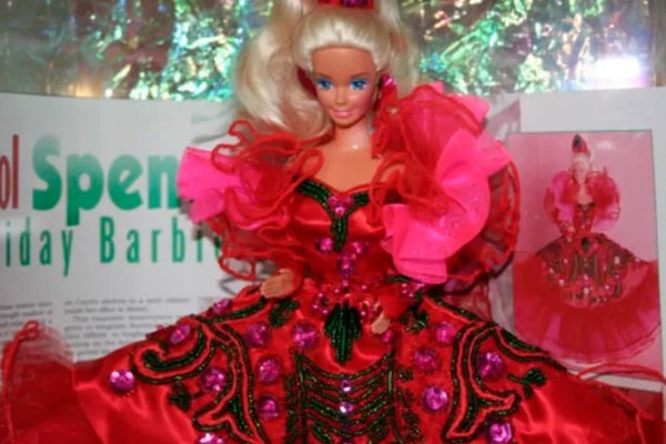 3 Carol Spencer holiday Barbie