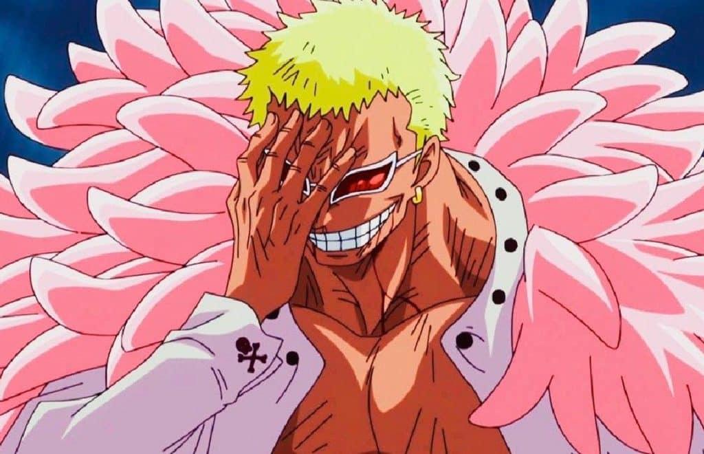 TODO O PODER DE DONQUIXOTE DOFLAMINGO - ONE PIECE 